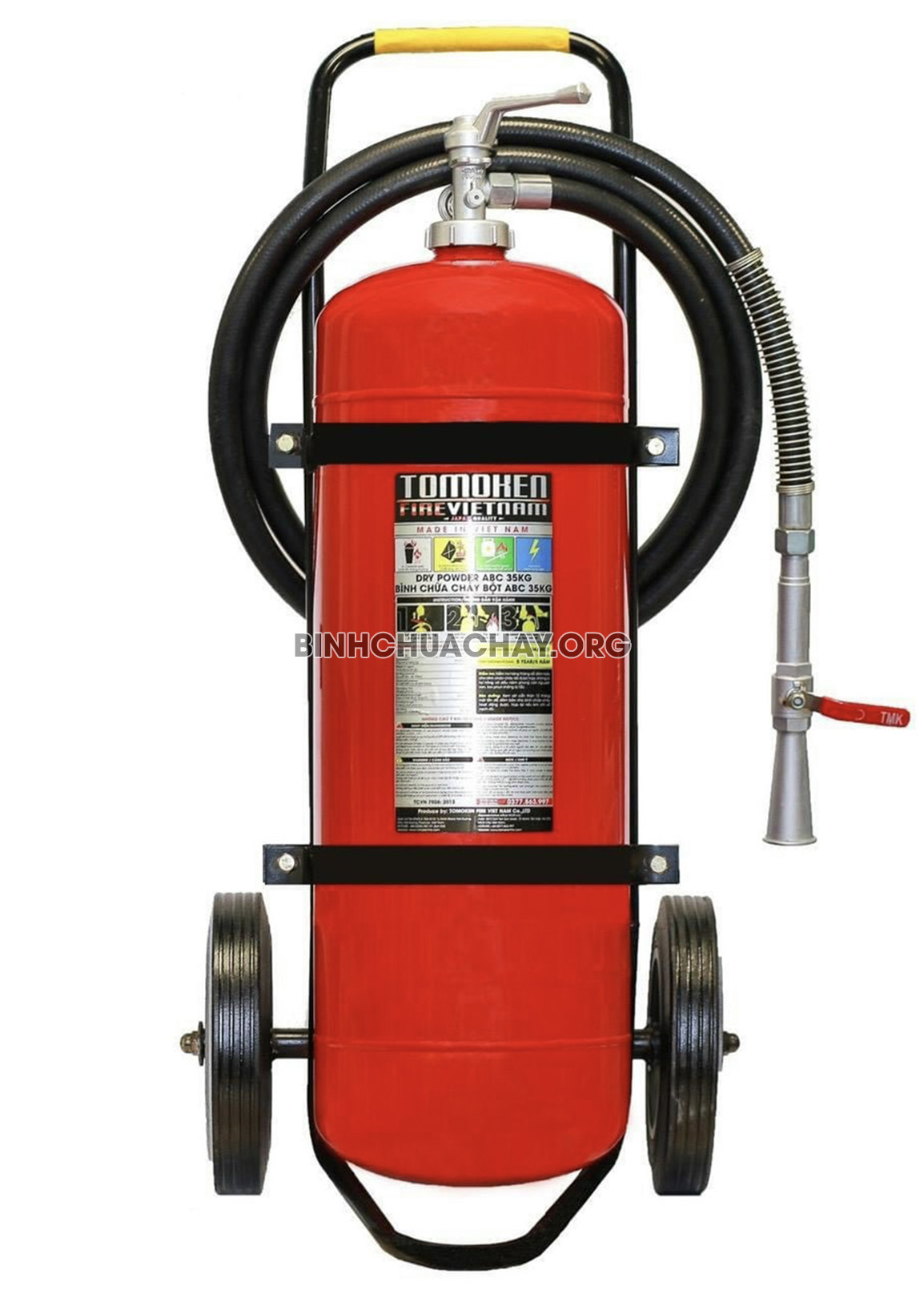 Bình chữa cháy Tomoken 35kg bột ABC TMK-VJ-ABC/35Kg